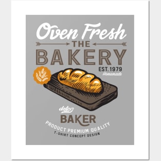 the bakery Posters and Art